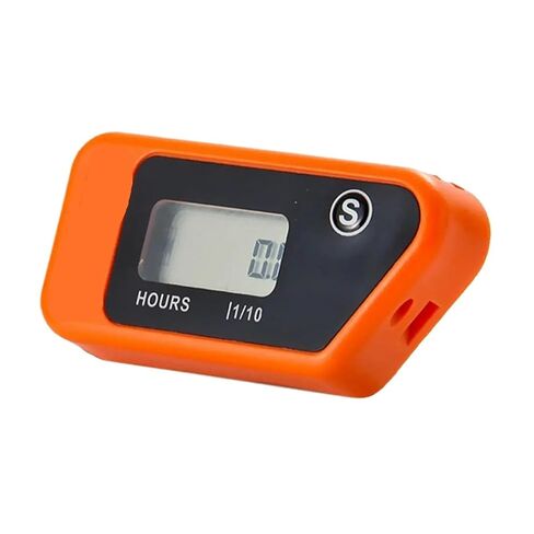 Wireless Vibration Hour Meter Counter Motorcycle Meter for Motocross Engine Boat Snowmobile Motorcycle Chainsaw(Blue) in Kuwait
