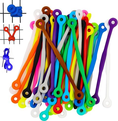 48 Pcs Tennis Dampeners Soft Silicone Shock Absorbers for Tennis & Squash Rackets Durable Vibration Dampeners to Reduce Racket String Noise and Tennis Elbow﻿ in Kuwait