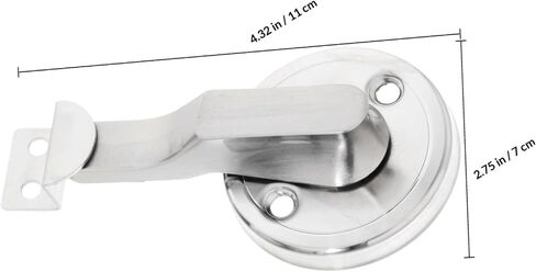 Stainless Steel Bathroom Door Lock with Privacy Indicator, Versatile Use for Office and Bathroom Doors, Commercial Restroom Partition Lock with Vacant Engaged Display, Sturdy in Kuwait