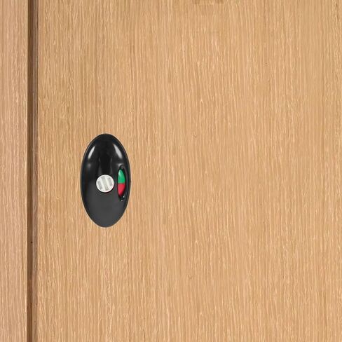 Balacoo Bathroom Privacy Indicator Lock with Vacant Occupied Sign, Nylon Plastic Door Lock Bolt Preventing Embarrassing Encounters, Suitable for Restaurants and Shopping Malls in Kuwait