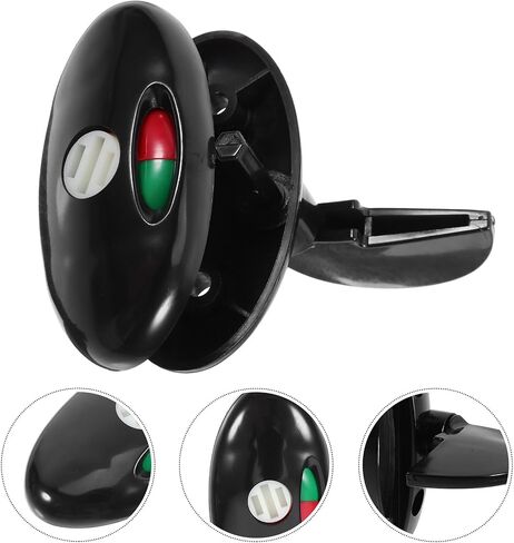 Balacoo Bathroom Privacy Indicator Lock with Vacant Occupied Sign, Nylon Plastic Door Lock Bolt Preventing Embarrassing Encounters, Suitable for Restaurants and Shopping Malls in Kuwait