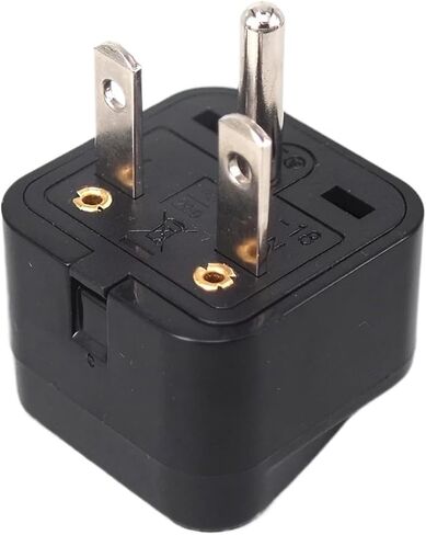 T-type power plug NEMA 6-15P/6-20P 250v 15A 3-pin AC plug adapter(WD-21 black) in Kuwait