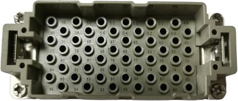 Connector HDC-HEEE-048-MC 48-pin male plug-in 16A 500V rectangular connector in Kuwait