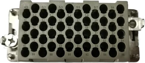 Connector HDC-HEEE-048-MC 48-pin male plug-in 16A 500V rectangular connector in Kuwait