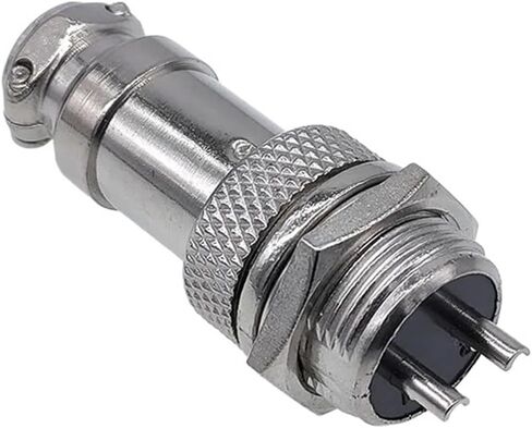 5/8 inch GX16 *10 circular connector 2 pins 3 pins 4 pins 5 pins 6 pins 7 pins 8 pins 9 pins 10 pins male and female diameter 16 mm L73 RS765 DF16 M16(9Pin10PCS) in Kuwait