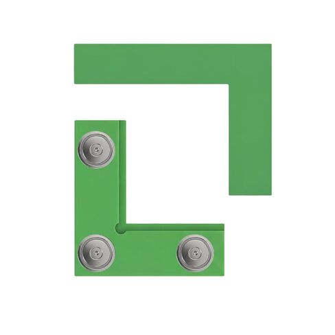 Magnetic Square for Laser Honeycomb Bed, 90-Degree Corner Alignment Tool for Cutting and Engraving, Precision Laser Bed Square for Accurate Material Positioning in Kuwait