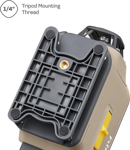 Hints 4D Laser Level Self-Leveling 4x360°, 4 Beams, 100Ft, ±1/12" Accuracy, IP54, Outdoor Pulse Mode, Remote and Gesture Control, Type-C Chargin, Storage Case and Extra Li-ion Battery included in Kuwait