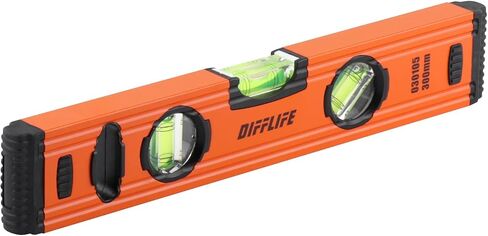 Torpedo Level, 12 Inch, Aluminum, Yellow, Bubble Level, Manual Operation, for Home and Job Site Use in Kuwait