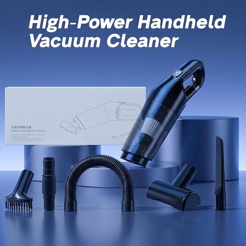Cordless Mini Vacuum Cleaner Handheld - Portable Hand Held Vacuum Cleaner, Lightweight & Strong Suction, Easily Clean Dust Hair in Car in Saudi Arabia