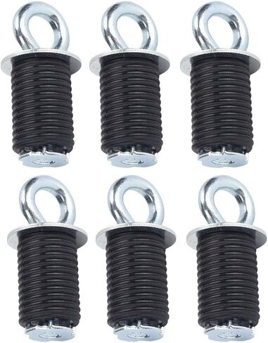 Lock and Ride Tie Down Anchor Cargo Hook Set for Polaris RZR1000 UTV ATV, Metal 6-Pack in Kuwait
