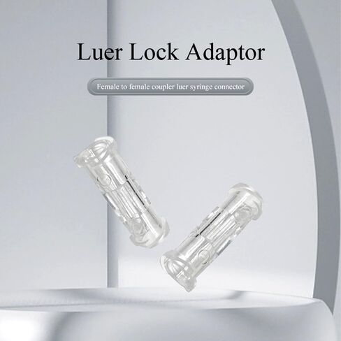محول قفل Luer (البولي بروبيلين) - موصل قفل Luer من أنثى إلى أنثى، عبوة فردية معقمة (25 قطعة) in Kuwait