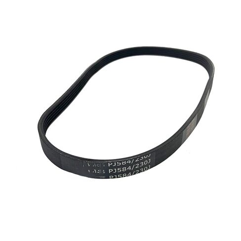 V-Belt PJ584 230J 3/4/5/6/7/8 أضلاع لجزء حزام المحرك النموذجي DIY (رقم، 3 أضلاع، أسود) in Kuwait