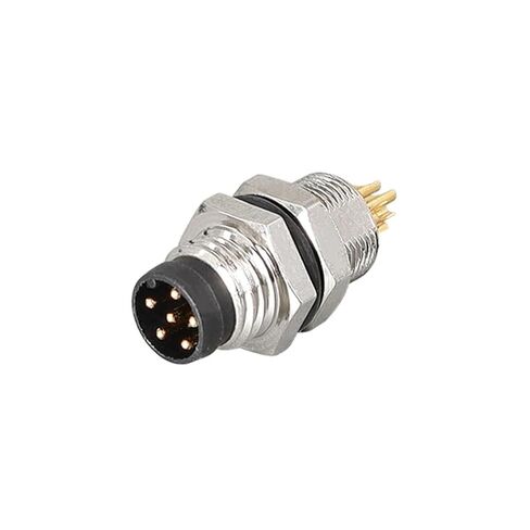 5 PCS M8 Sensor Connector Flange - Waterproof Aviation Plug & Socket 3/4/5/6/8 Pin Male & Female Proximity Switch Seat in Kuwait