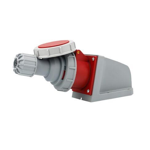 1 مجموعة IEC60309 IP67 موصل صناعي مقاوم للماء مقبس التوصيل 5Pin 63A 380V-415V 3P+E+N 6H مجموعة توصيل الطاقة المثبتة على السطح للطيران والصناعة in Kuwait