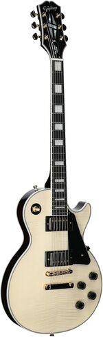 Epiphone حصريا ليه بول مخصص الشكل، طبيعي مع حقيبة in Kuwait