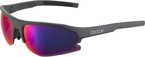 bollé BS003004 Bolt 2.0 Sunglasses, Titanium Matte - Volt+ Ultraviolet Cat 4, Large in Kuwait