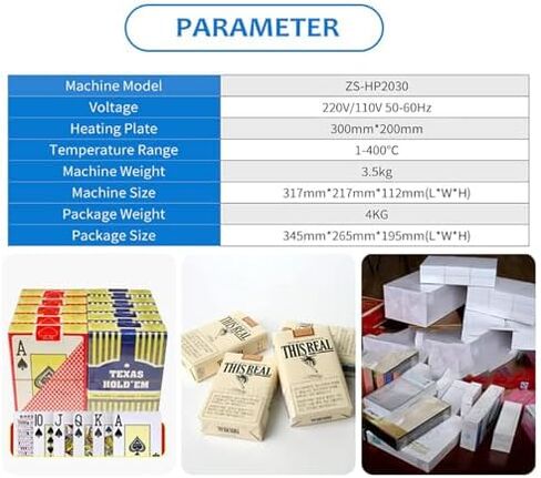 Cellophane Wrapping Machine - Desktop Manual Sealing for Cigarettes, Cosmetics, Poker Boxes - PVC Heat Sealer for Overwrapping Packaging in Kuwait