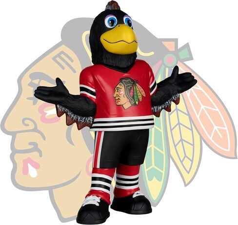 McFarlane Toys- Tommy Hawk (Chicago Blackhawks) NHL 8in Vinyl Mascot Figure McFarlane's SportsPicks in Kuwait