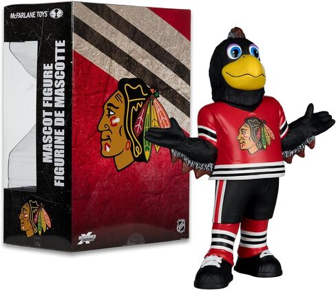 McFarlane Toys- Tommy Hawk (Chicago Blackhawks) NHL 8in Vinyl Mascot Figure McFarlane's SportsPicks in Kuwait