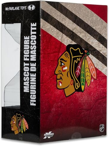 McFarlane Toys- Tommy Hawk (Chicago Blackhawks) NHL 8in Vinyl Mascot Figure McFarlane's SportsPicks in Kuwait