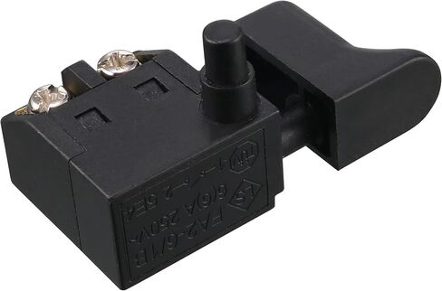 قفل uxcell AC 250V 6 Amp SPST على مفتاح تشغيل جزء الأداة الكهربائية in Kuwait