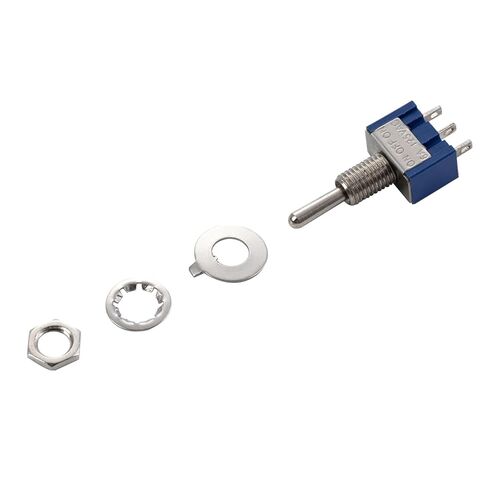 100 Pieces of 6A/125V 3A/250V ON/Off/ON 3-Terminal 3-Position SPDT Toggle Switch with Single Connector MTS-103 in Kuwait