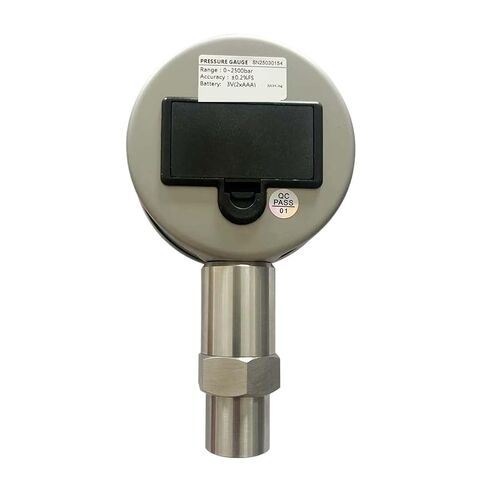1pc Connection Pressure Gauge 9/16" UNF Famale 2500bar Stainless Steel Bar MPa Kg in Saudi Arabia