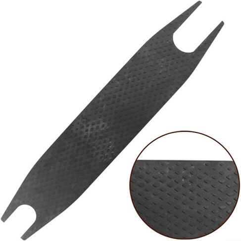 Non-Slip Foot Pad for Ninebot for es1 Electric Scooter, Rubber Replacement Deck Mat with Anti-Skid Texture for Safe Riding, Black, 1 Pack in Kuwait
