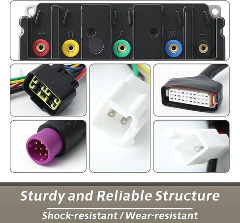 Electric Dirt Bike Controller and Mainline Compatible with Tuttio Soleil01 M Button Display E-Bike, E-Motorcycle Parts Controllers Black in Kuwait
