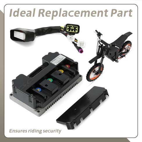 Electric Dirt Bike Controller and Mainline Compatible with Tuttio Soleil01 M Button Display E-Bike, E-Motorcycle Parts Controllers Black in Kuwait
