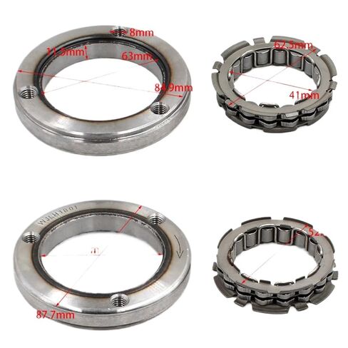 مجموعة القابض لبادئ تشغيل الدراجة النارية متوافقة مع سوزوكي AN250 DR250 DRZ250 DJEBEL 250 LTZ250 LT-Z250Z LTF250 in Kuwait