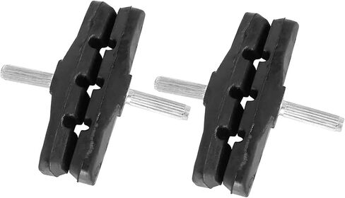 2 Pair Cantilever Bike Brake Pads Bicycle Block Shoes Pads Threadless Post Mountain Bike MTB 70mm in Kuwait
