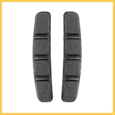 2 Pair Cantilever Bike Brake Pads Bicycle Block Shoes Pads Threadless Post Mountain Bike MTB 70mm in Kuwait