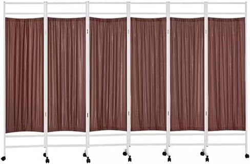 Medical Privacy Screen with Wheels, Folding Room Divider for Hospitals and Clinics, 3-6 Panel Options in Kuwait