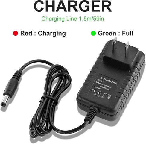 27V 0.5A Charger for Sharper Image Compatible with Sharper Image Massage Gun 1013002 1013985 1012667 2437599(NOT for 18V) Support 27V Massage Gun Power Cord in Kuwait