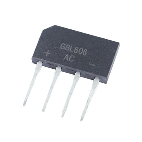20/50/100/200/500 قطعة مقوم الجسر GBL606 GBL6J كومة 6A/600V | 100 قطعة in Kuwait