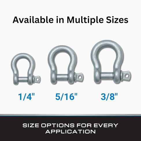 Galvanized Bow Shackles in Kuwait