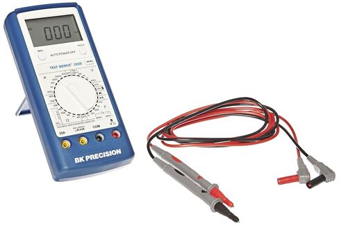 BK Precision 388B مقياس متعدد رقمي متعدد الاستشعار متوسط ​​المدى، مع اختبار منطقي وكسب الترانزستور، 20 أمبير، 750 فولت تيار متردد، 1000 فولت تيار مستمر، 40 ميجا أوم، 40 ميكروفاراد، 4 ميجاهرتز in Kuwait