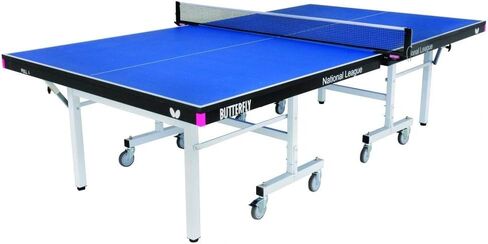Butterfly National League 25 Table Tennis Table | 10 Minute Quick Assembly Ping Pong Table | 25mm Indoor Top | Tournament Grade in Kuwait