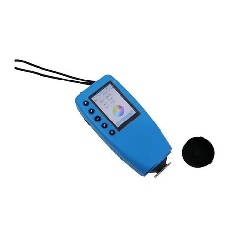 مقياس الألوان الرقمي الدقيق WR10QC مع شاشة LCD 2.8 بوصة، محلل ألوان محمول 4 مم للطلاء والبلاستيك والنسيج قياس دقيق لمختبر مراقبة الجودة in Kuwait
