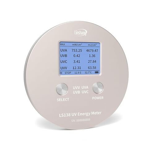 LS138 مقياس كثافة الأشعة فوق البنفسجية بأربع قنوات UVA UVB UVC UVV مقياس الطاقة عالي الدقة مقياس الأشعة فوق البنفسجية in Kuwait