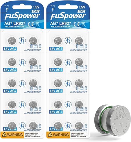 SR927W 395 SR927 LR927 AG7 بطاريات ساعة القلوية 20 (حزمة 1) (20pcs) in Kuwait