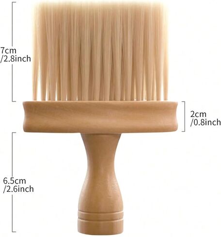 1pc Wooden Handle Cleaning Brush, Long Bristle Brush for Cleaning Car Air Conditioning Outlet, Interior Cracks in Kuwait