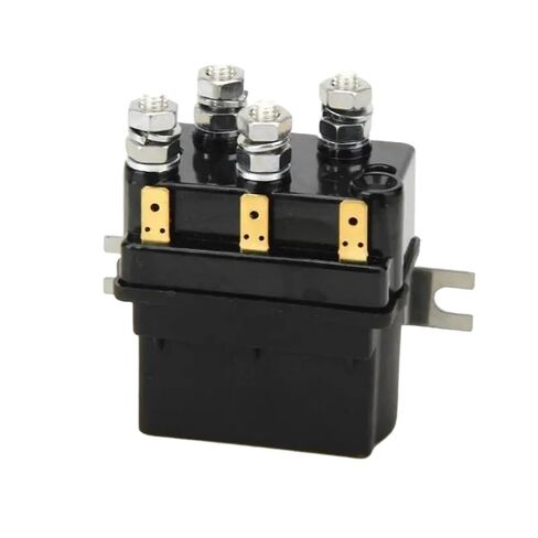 DC66P 12V 24V 80A محرك عكس التواصل المتواصل وينش التبديل التبديل DC66 MONOBLOCK مثبتة رافعة (اللون: DC66P 24V) in Kuwait