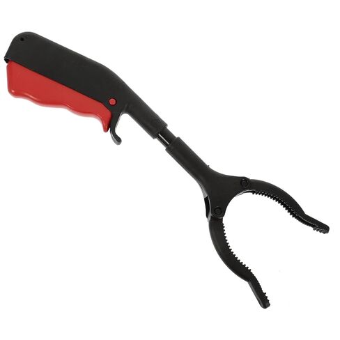 SOLUSTRE 11.6-inch Trash Picker Grabber Tool Reusable Garbage Clip, Lightweight Outdoor Waste Grab Tool, Portable Litter Picker for Sanitation and Cleanup in Kuwait