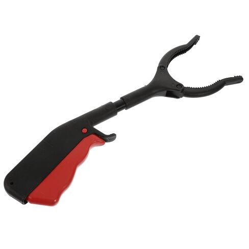 jojofuny 11.6-inch Trash Picker Grabber Tool, Lightweight Garbage Clamp with 30cm Reach, Reusable Outdoor Waste Picker for Sanitation and Litter Cleanup in Kuwait