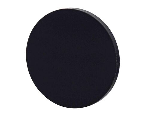 Black Acrylic Plexiglass Disc, Diameter 5" - 3/16" Thick in Kuwait