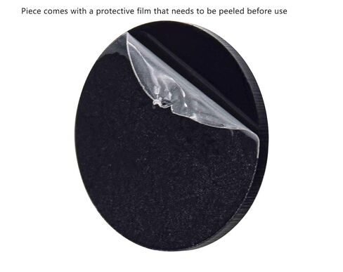 Black Acrylic Plexiglass Disc, Diameter 5" - 3/16" Thick in Kuwait