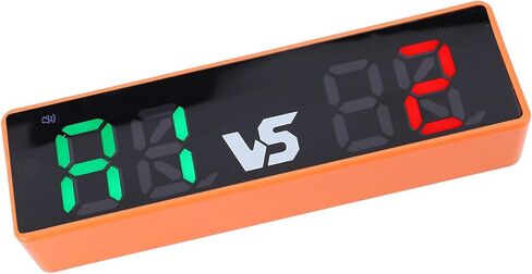 Garosa Mini Digital Scoreboard, ABS Material, Bright LED Screen, 4 Digit, Perfect for Chess, Basketball, Volleyball Games in Kuwait