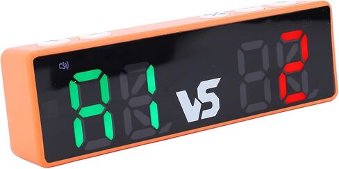 Garosa Mini Digital Scoreboard, ABS Material, Bright LED Screen, 4 Digit, Perfect for Chess, Basketball, Volleyball Games in Kuwait